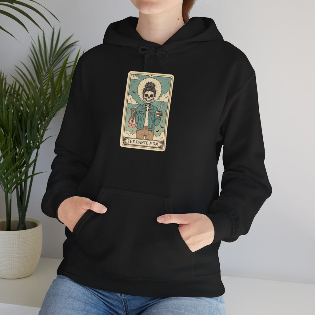Hoodie - Retro Tarot Skeleton 'The Wise One' Graphic Hooded Sweatshirt
