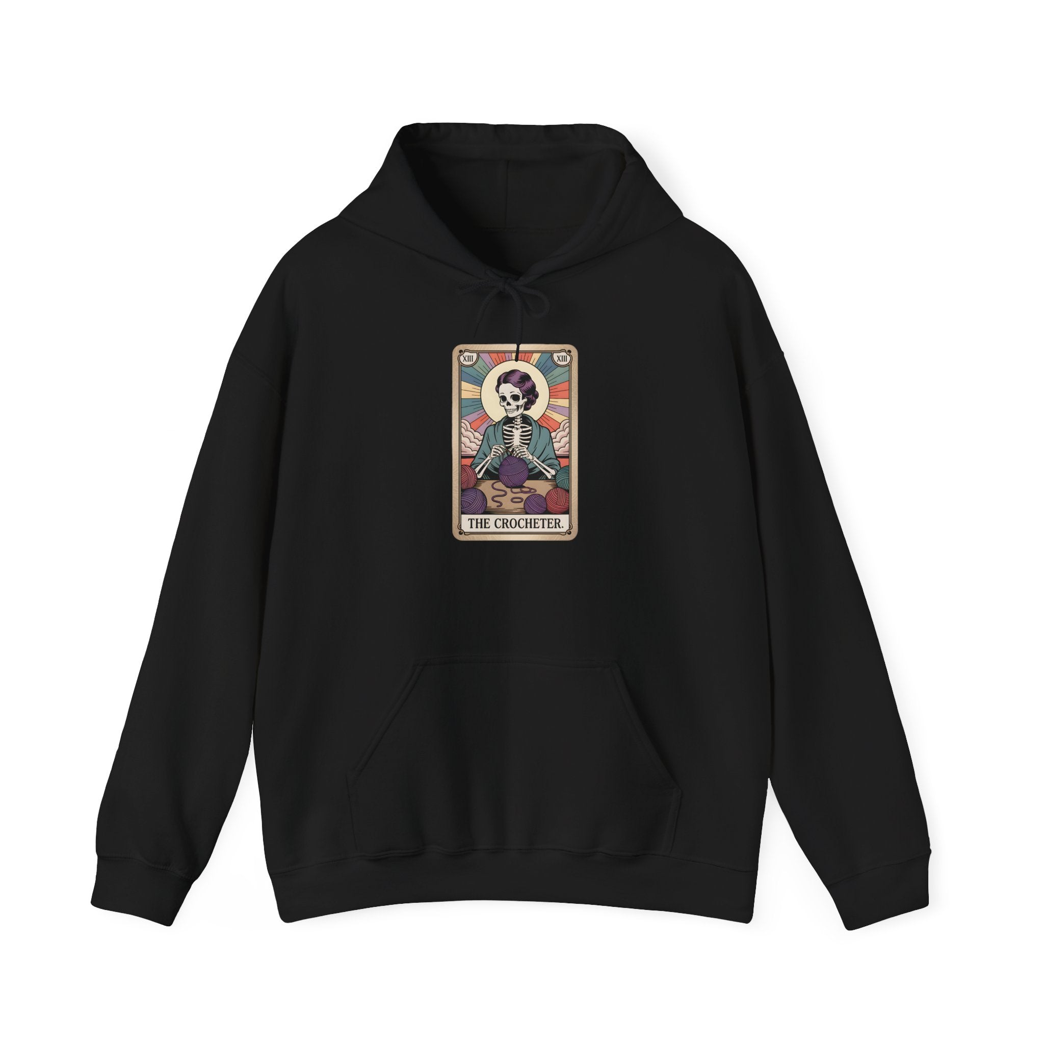 The Crocheter Tarot Hooded Sweatshirt